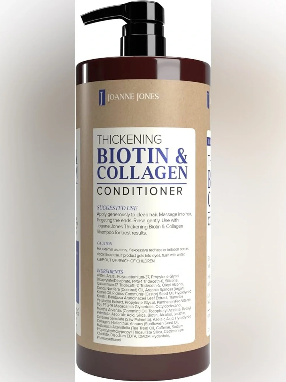 Joanne Jones Thickening Biotin & Collagen Conditioner Volumizing Hair Care 32fl